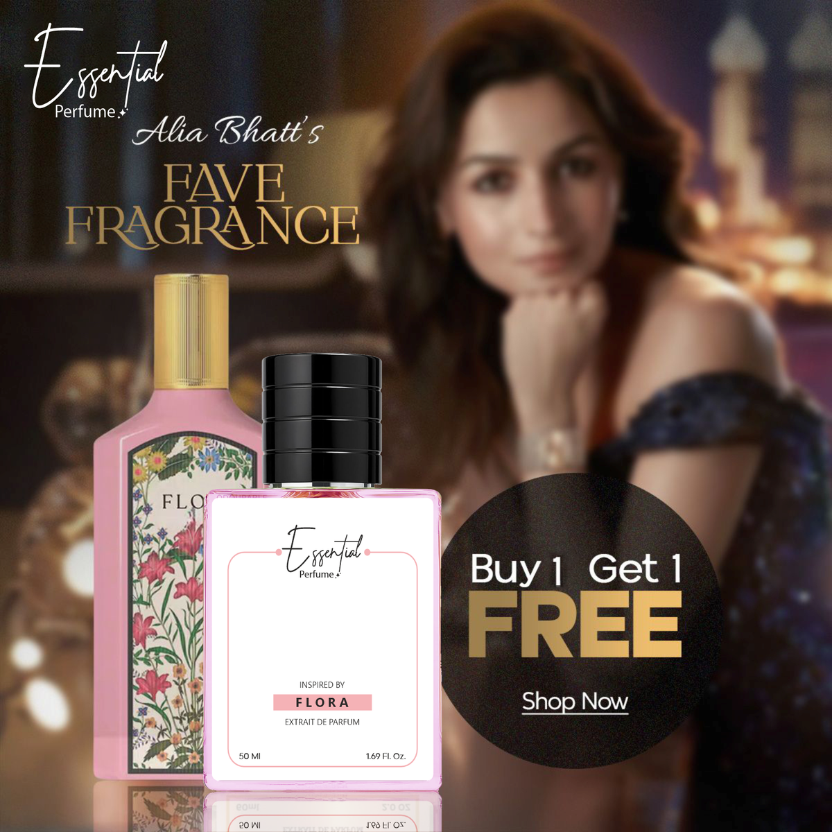 Inspired By Ġůccï FL0r@ Perfume ( Worn by Alia Bh@tt )